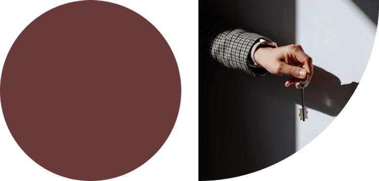 Man holding key